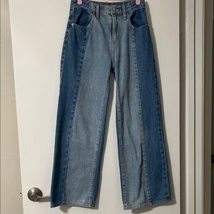 Old Navy Kids Two-Tone Blue Jeans